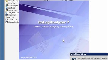 Burstek LogAnalyzer SQL Edition Installation