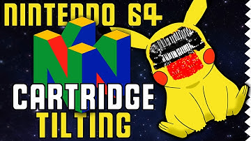 Cartridge Tilting and Corrupting Nintendo 64 Games