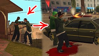 O QUE ACONTECE se o Ryder NÃO TRAIR A GROVE STREET