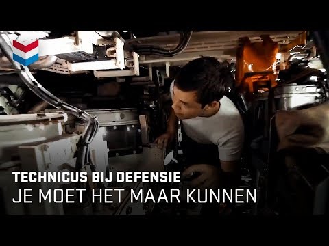Technicus bij Defensie: Je Moet Het Maar Kunnen!