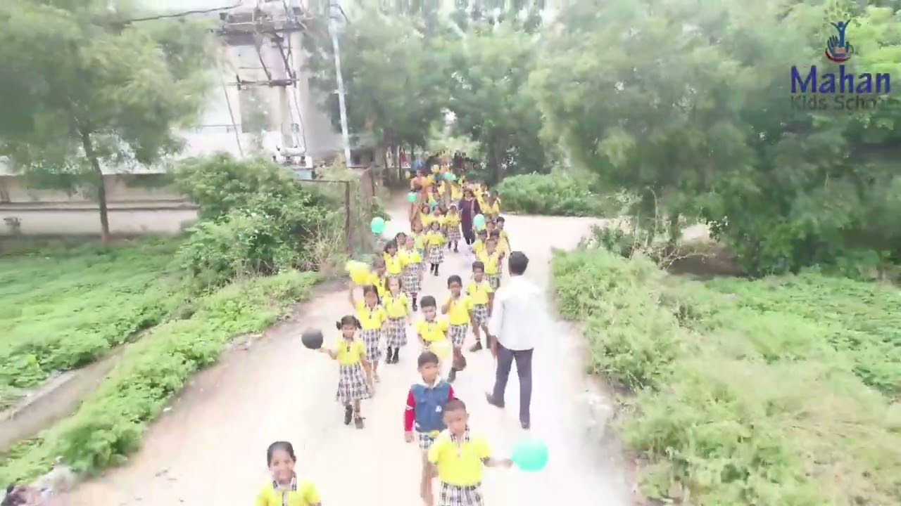 Mahan kids school welcome day celebration 2024