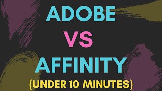 Self-Publishing Software: Adobe ($$$) vs Affinity ($$)