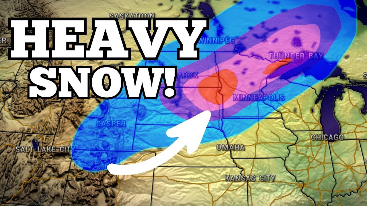 Heavy Snow Will Make Travel Difficult - YouTube