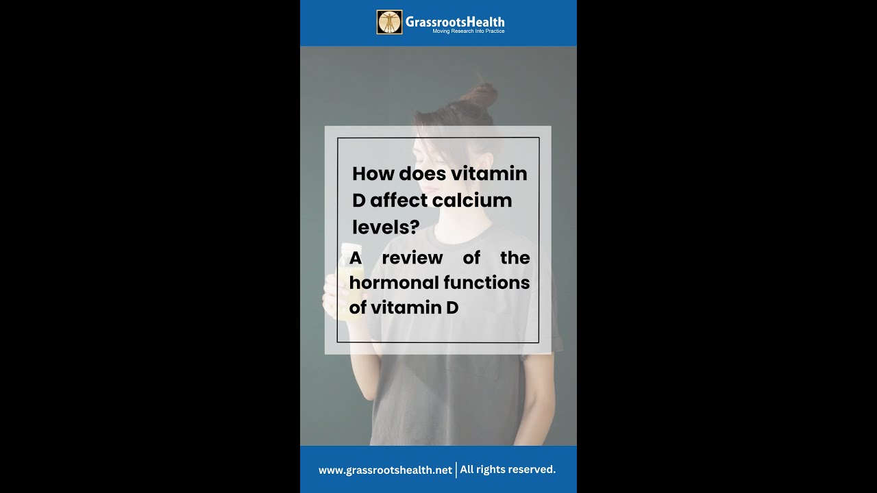 How does vitamin D affect calcium levels? A review of the hormonal ...
