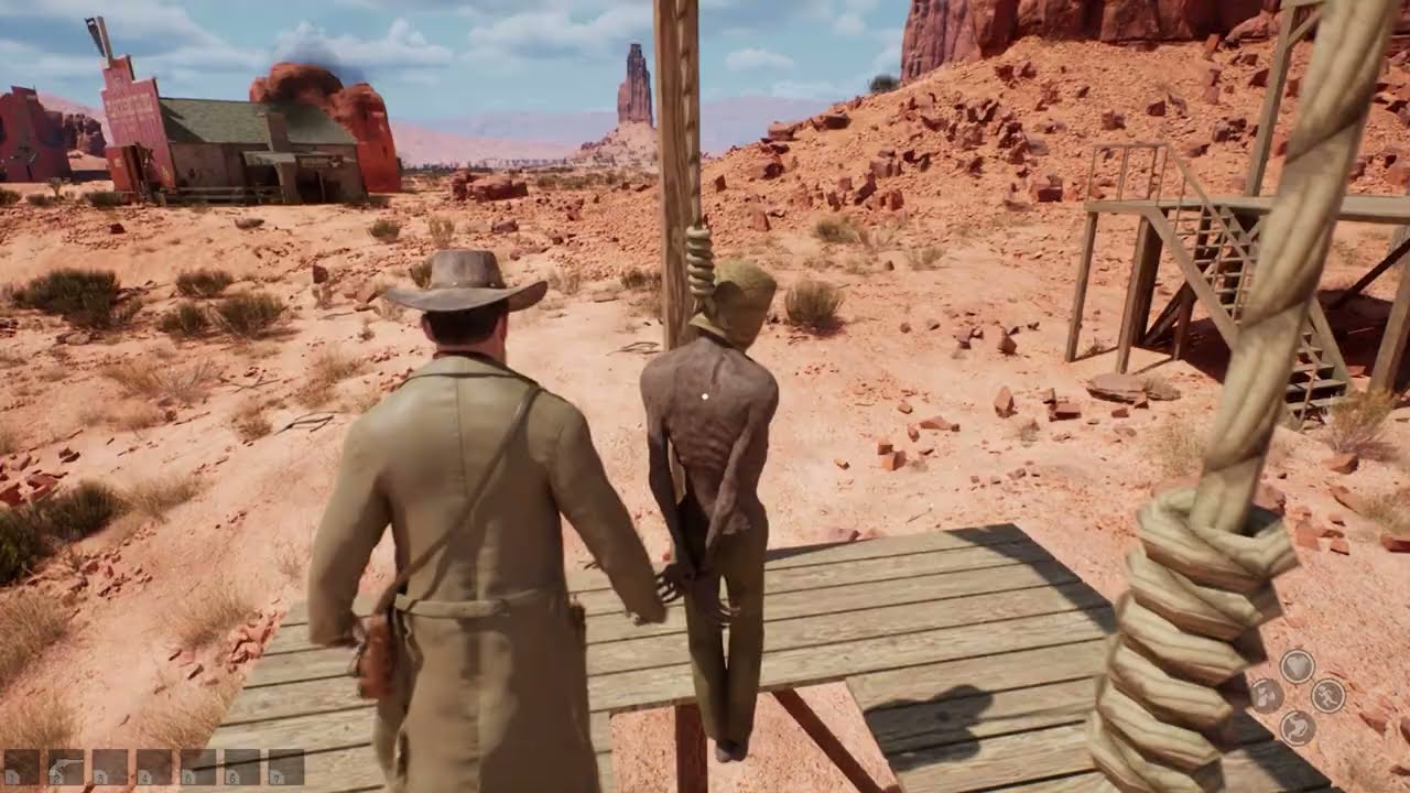 Road to Early Access #3: Physical Interactions (WIP) - Western Rye