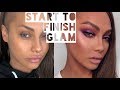 START TO FINISH GLAM: HOLIDAY PURPLE MAKEUP| SONJDRADELUXE