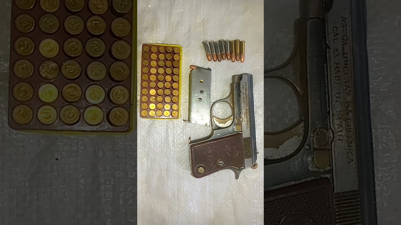 ASTRA 22LR Pistol Made in Spain