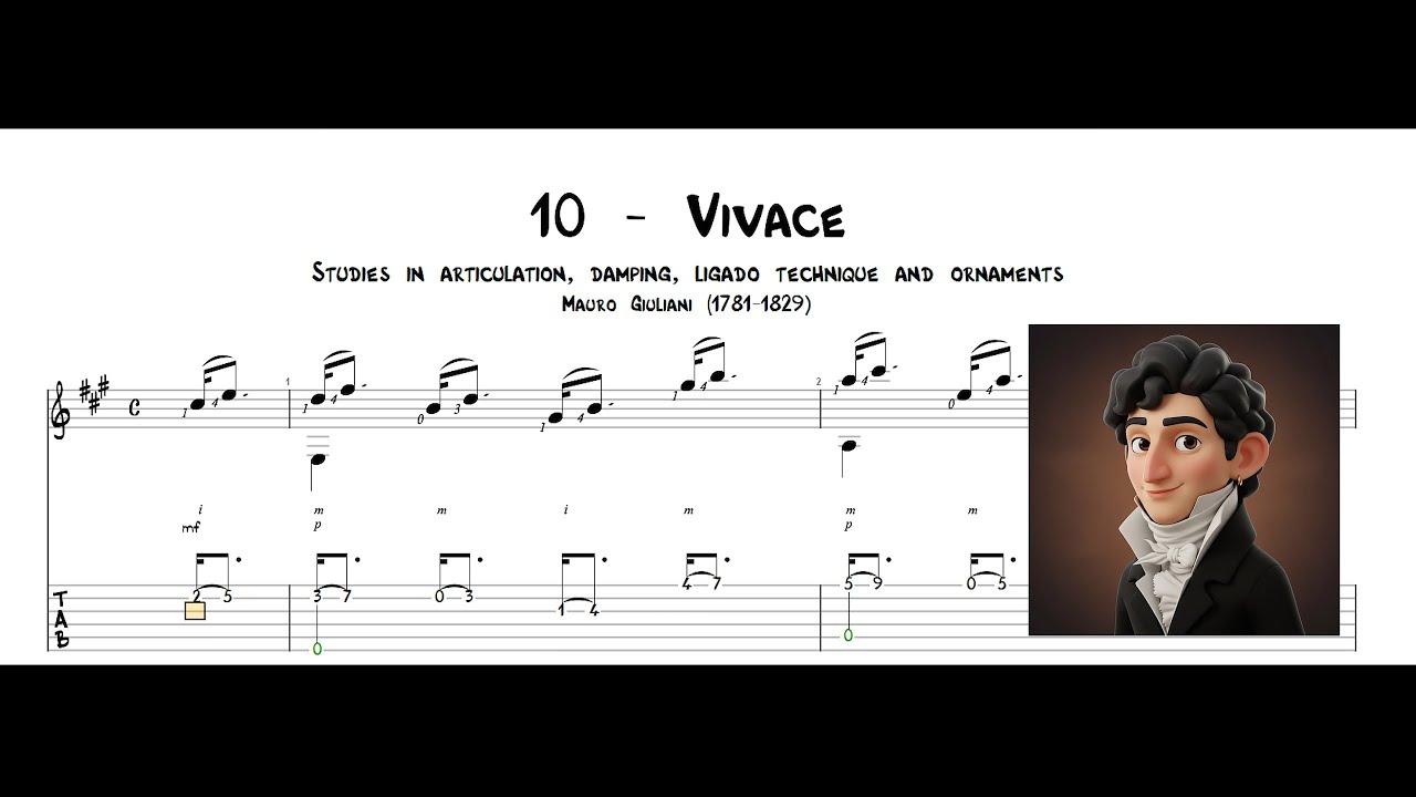 Mauro Giuliani Opus 1, Part Three | 10 - Vivace