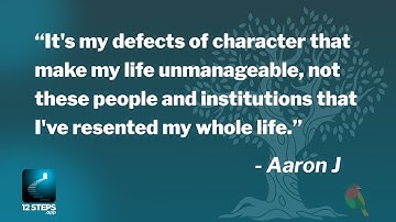 Aaron J. on misunderstanding character defects - Al-Anon Speaker