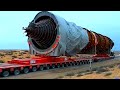 Extreme Dangerous Transport Operations Truck - World's Biggest Heavy Equipment Machines Working