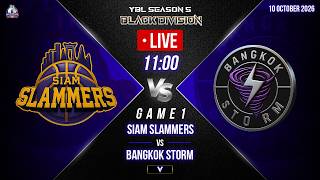(LIVE🚨) YBL SEASON 5 | 🟣 Siam Slammers  Vs Bangkok Storm 🟣 | Black Division Varsity GAME 1 screenshot 2