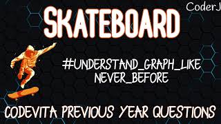 Skateboard | Previous Year CodeVita Questions | CoderJ Net Worth