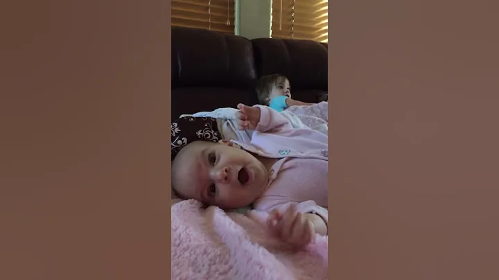 Infant Baby Tells a Story.