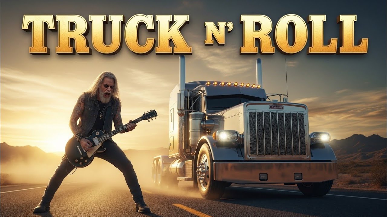 Truck N Roll – NONSTOP Rock Country Truck Music | Endless Highway Ride.
