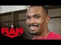 Angelo Dawkins sends Montez Ford a surprise: Raw Exclusive, Feb. 3, 2020