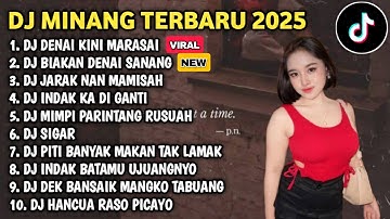 DJ MINANG TERBARU 2025 FULL BASS - DJ MALAPEH HAO X BIAKAN DENAI SANANG VIRAL TIKTOK
