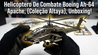 Helicóptero De Combate Boeing Ah-64 Apache, (Coleção Altaya), Unboxing!