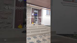 4 bedroom plus DSQ at Kiambu selling for ksh 32M. Call 0722938972 #Gated #Kiambu #Affordable #home