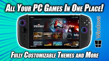 All Your PC Games In One Place! LaunchBox On Your Gaming Handheld Is Awesome!