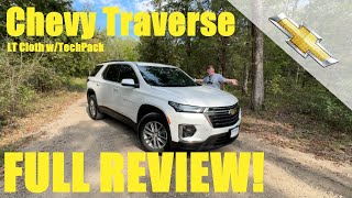The Chevrolet Traverse is the Minivan for SUV Buyers.... | Chevy Traverse LT Cloth Review 2023 Chevy Traverse Lt Test Drive Full Review