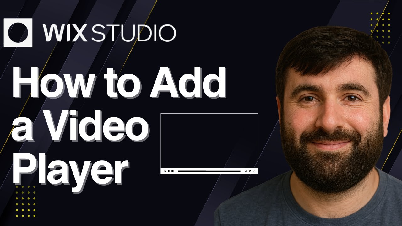 Как добавить видеоплеер в Wix Studio | Пошаговое руководство 2025