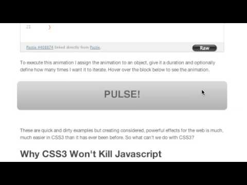 CSS Animation Demo