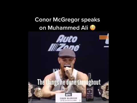Download Conor McGregor opinion of Mohammed Ali 🐐