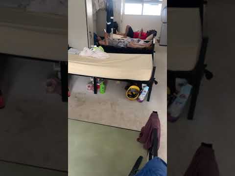 Photos online appeared to show Covid-positive workers sleeping on the floor outside the dorm rooms so as not to spread the virus to their roommates.

Residents also claimed poor living conditions and said they had been given food that had worms in them or was spoiled, The Straits Times reported.

The police were eventually called and armoured riot police arrived at the scene to defuse the situation.