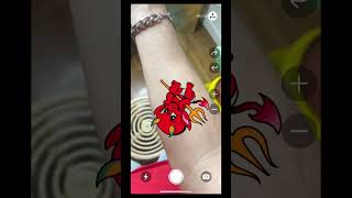 Try-on a tattoo on your body Inkjin AR #tattoo #tattooideas #tattoodesign