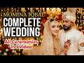 Momina Iqbal Wedding | All Ceremonies in One Video 💍✨