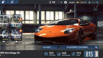 LAMBORGHINI Murciélago SV || NFS No Limits