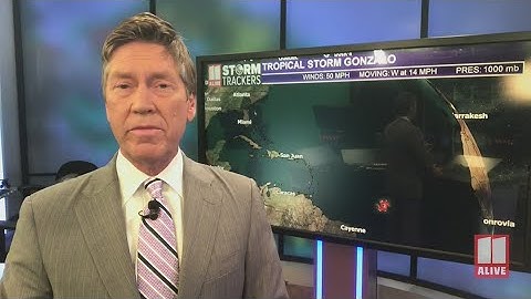 5pm Wednesday Gonzalo advisory