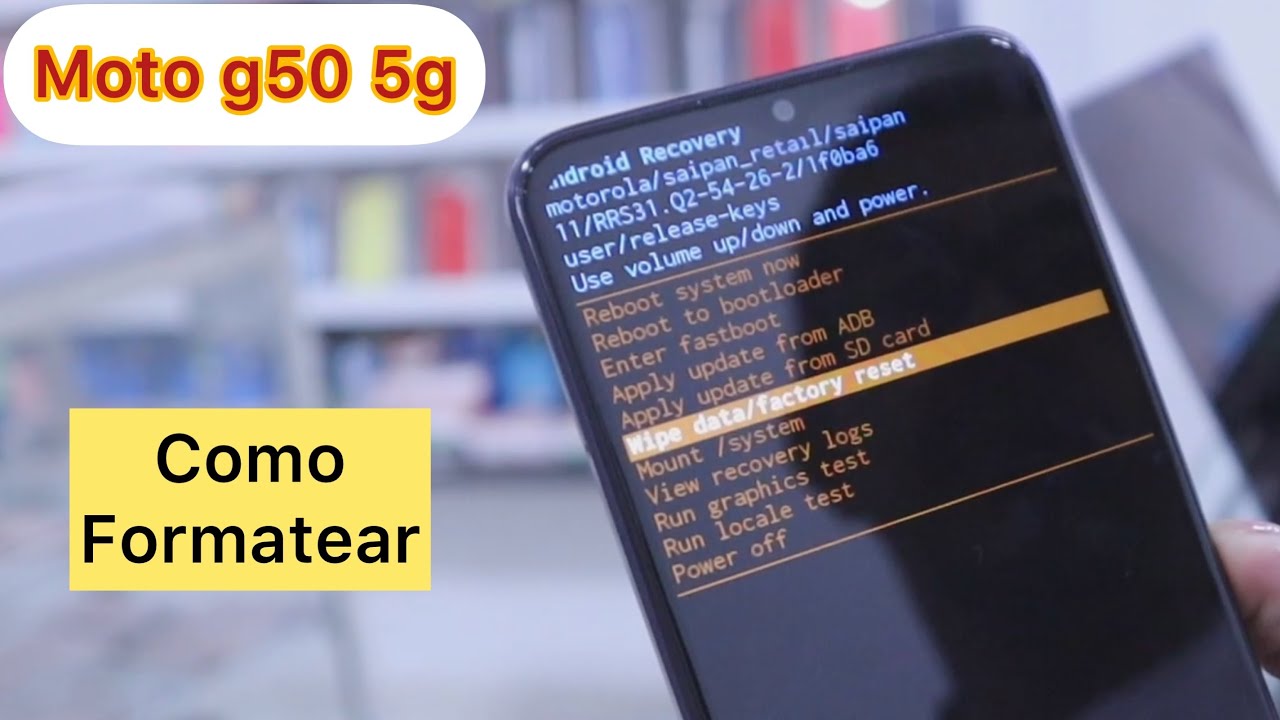 Formatear Motorola G50 5g Modo Recovery Hard Reset YouTube como-remover-el-pin-de-seguridad-de-un-motorola-g50-5g-formatear-youtube