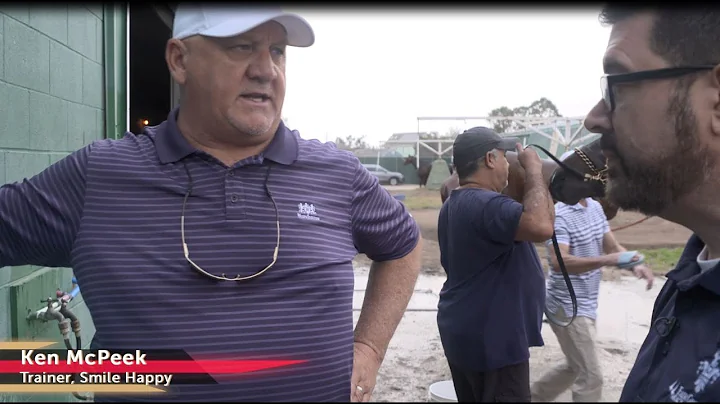 Kenny McPeek Risen Star Interview at Fair Grounds