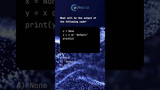 Python MCQ: Understanding `or` with None