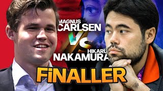 FİNALLERDE UZATMAYA GİDİLDİ ve CARLSEN KAZANMAZSA MAÇI KAYBEDECEK! Magnus Carlsen vs Hikaru Nakamura