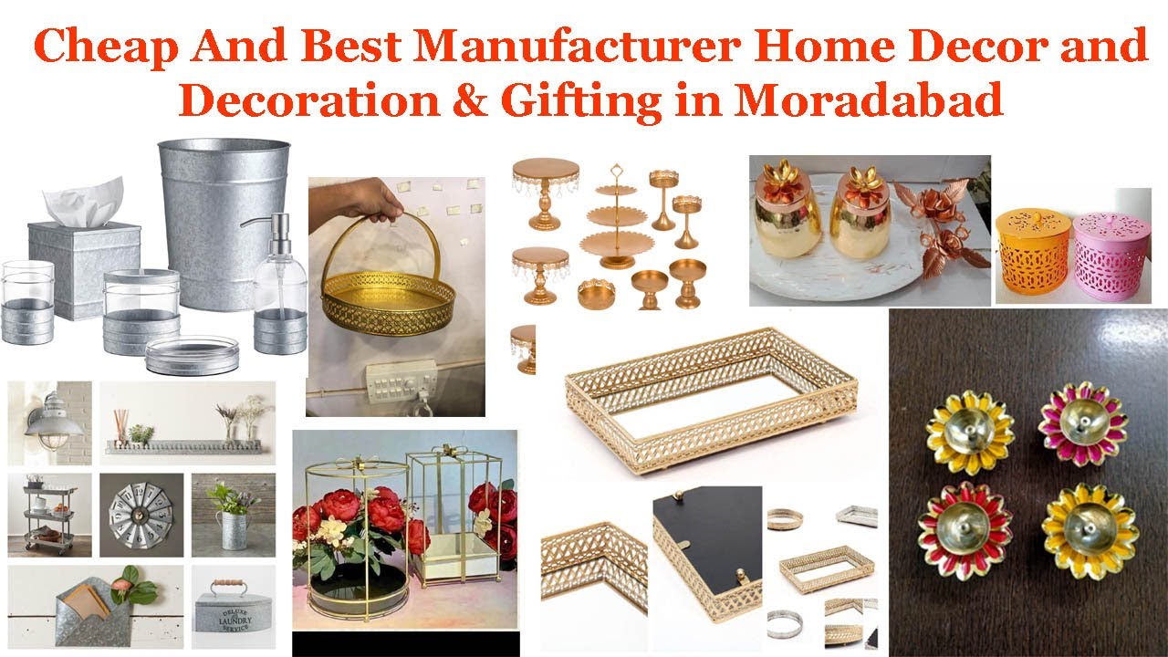 Cheap And Best Manufacturer Home Decor and Decoration & Gifting Moradabad | By Malik International