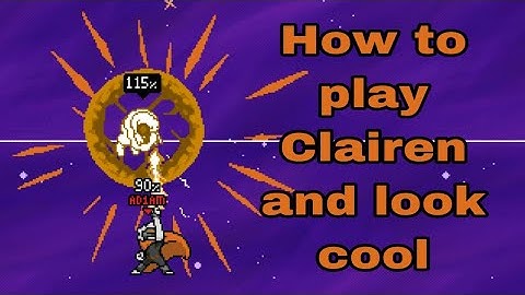 How to play Clairen and look cool (Rivals of Aether: Definitive Edition)
