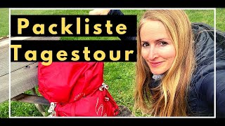 Was muss mit zum Wandern? | Packliste für Anfänger (Tagestouren)