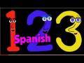 Youtube Thumbnail Numbers Song in Spanish. Cancion de los Numeros.