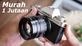 Review Fujifilm xt100 + 7artisans 55mm f1.4 Hasil Foto dan Video