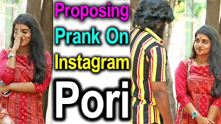 Love Proposing Prank On Instagram Pori || Telugu Pranks || Telugu Waala || Telugu Latest Pranks 2021