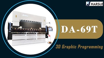 Genius WE67K-100T3200 CNC Press Brake with DA-69T, 3D graphic programming, 8+1 Axis