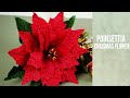 Poinsettia  Christmas flower DIY