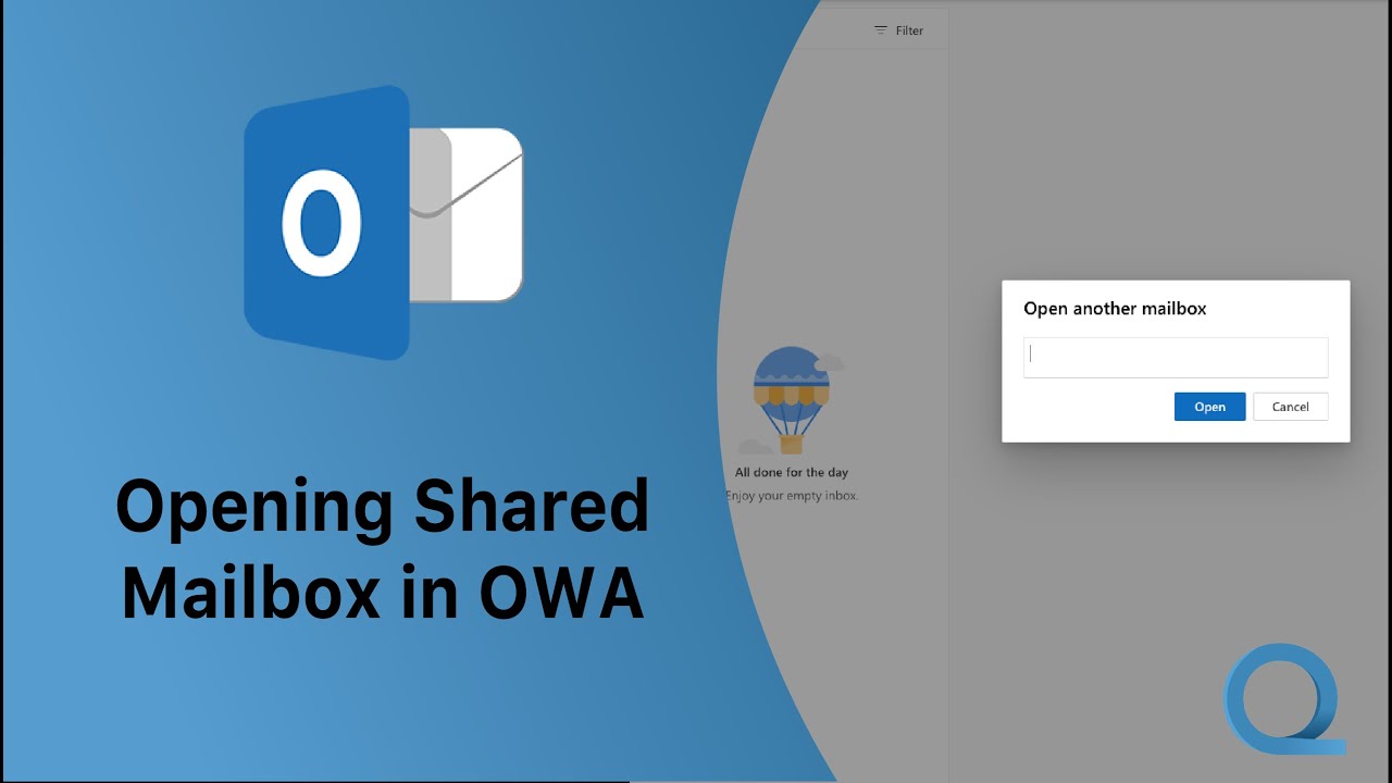 How To Open A Shared Mailbox In Outlook On The Web OWA YouTube