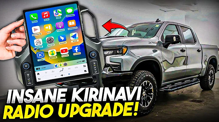 INSANE Truck Upgrade! KiriNavi 15 6" Tesla Style Radio for Silverado & Sierra