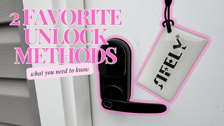 My 2 Favorite Sifely Smart Lock Features Review | Most Used Unlock Methods