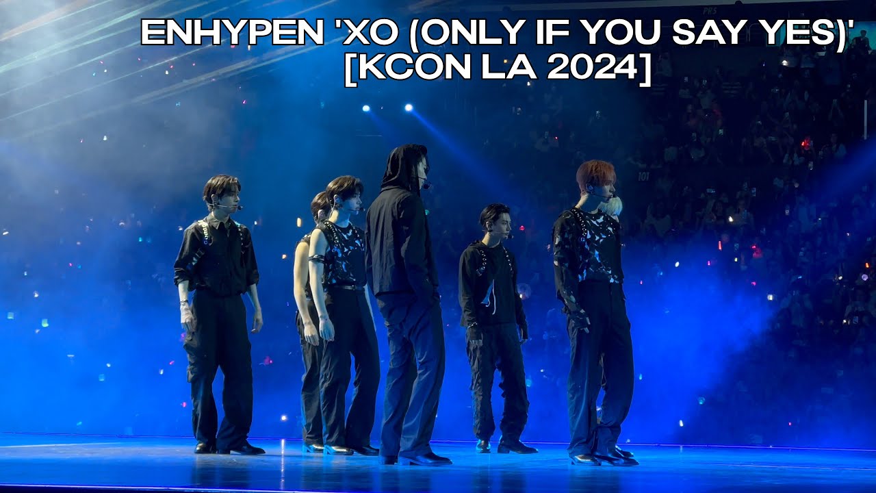[4K] [KCON LA 2024] ENHYPEN (엔하이픈) 'XO (Only If You Say Yes)'