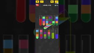 water sort color puzzle level 218
