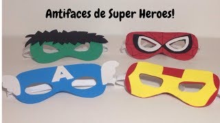 ANTIFACES PARA FIESTA DE SUPERHEROES